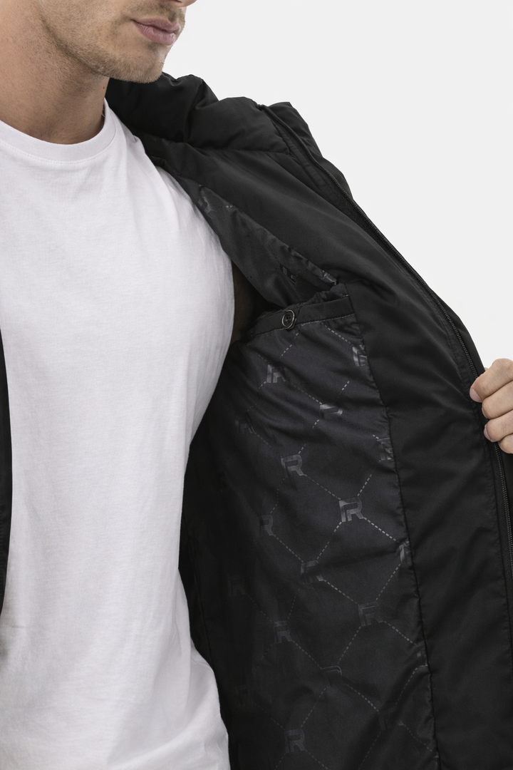 Langer Puffer Mantel
