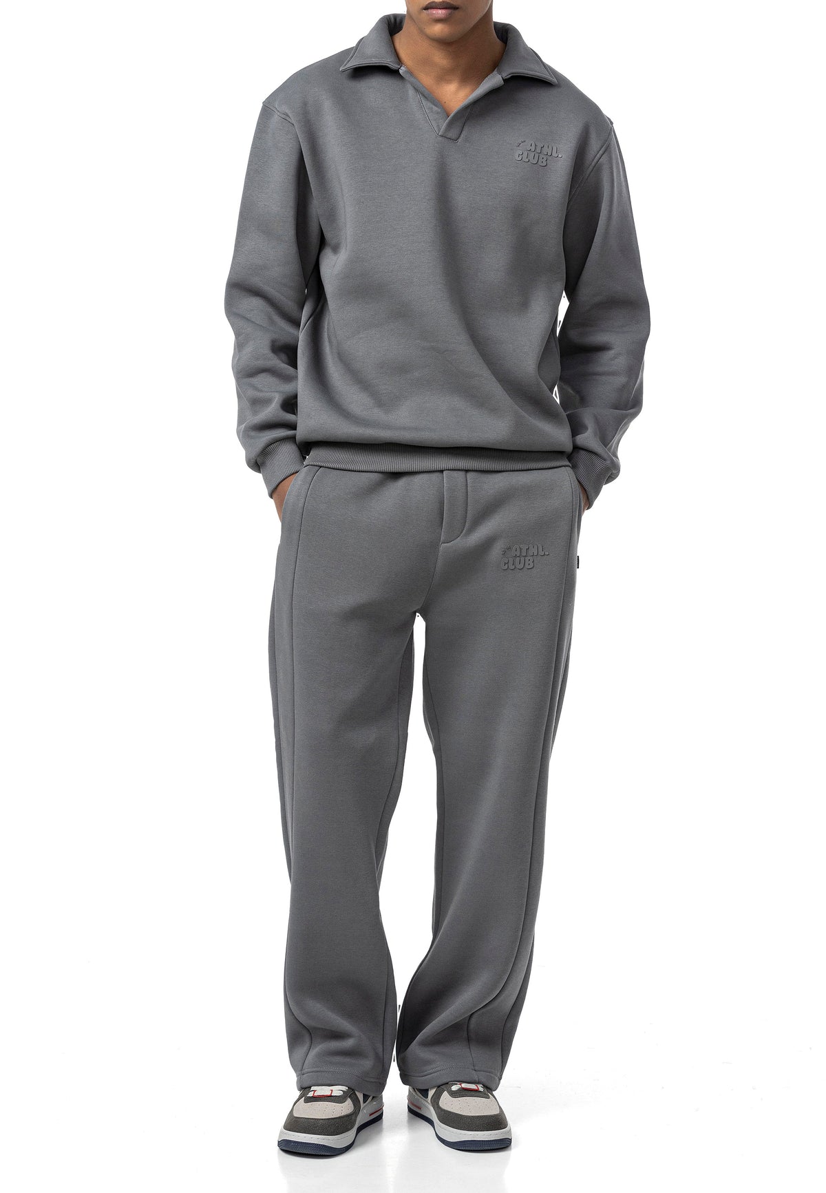 Heavy Tracksuit Wide Fit Polo