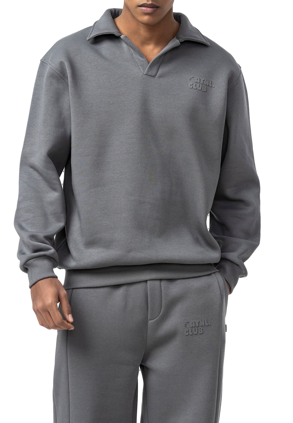 Heavy Tracksuit Wide Fit Polo