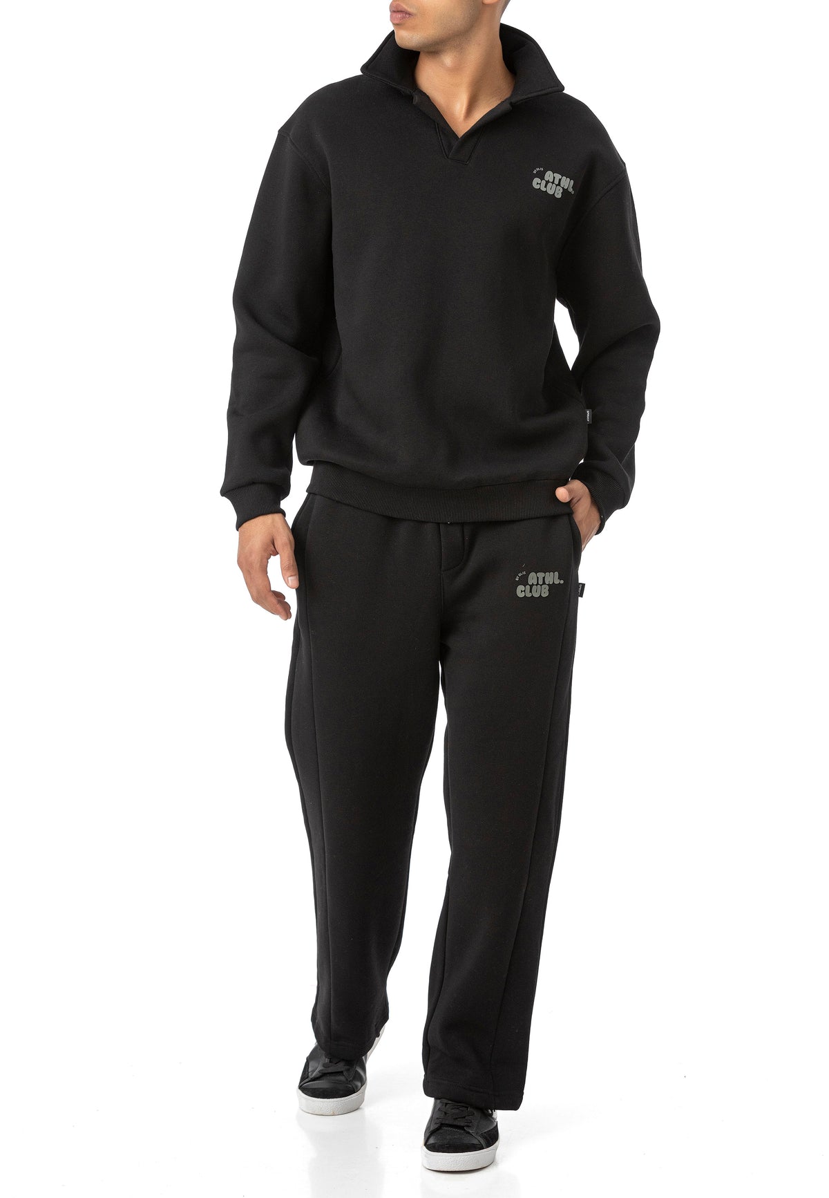 Heavy Tracksuit Wide Fit Polo