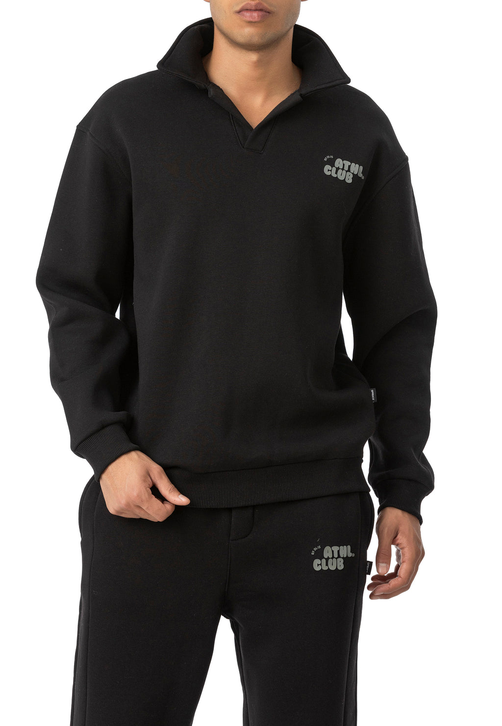 Heavy Tracksuit Wide Fit Polo