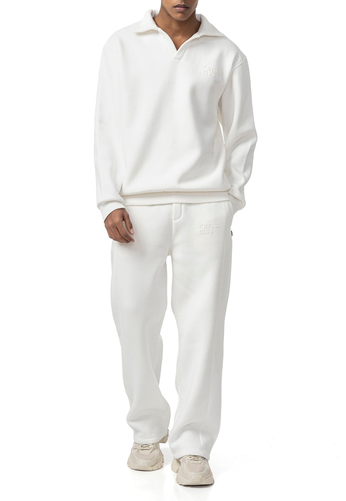 Heavy Tracksuit Wide Fit Polo