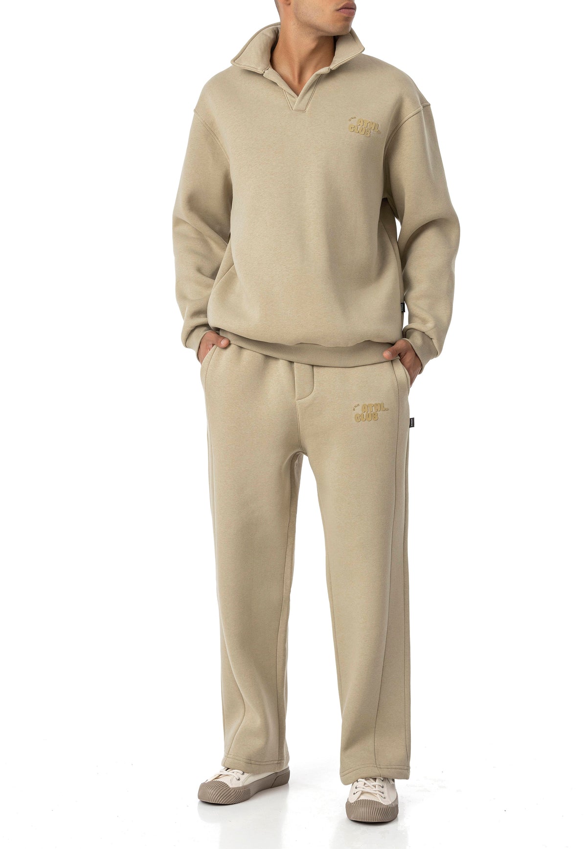 Heavy Tracksuit Wide Fit Polo