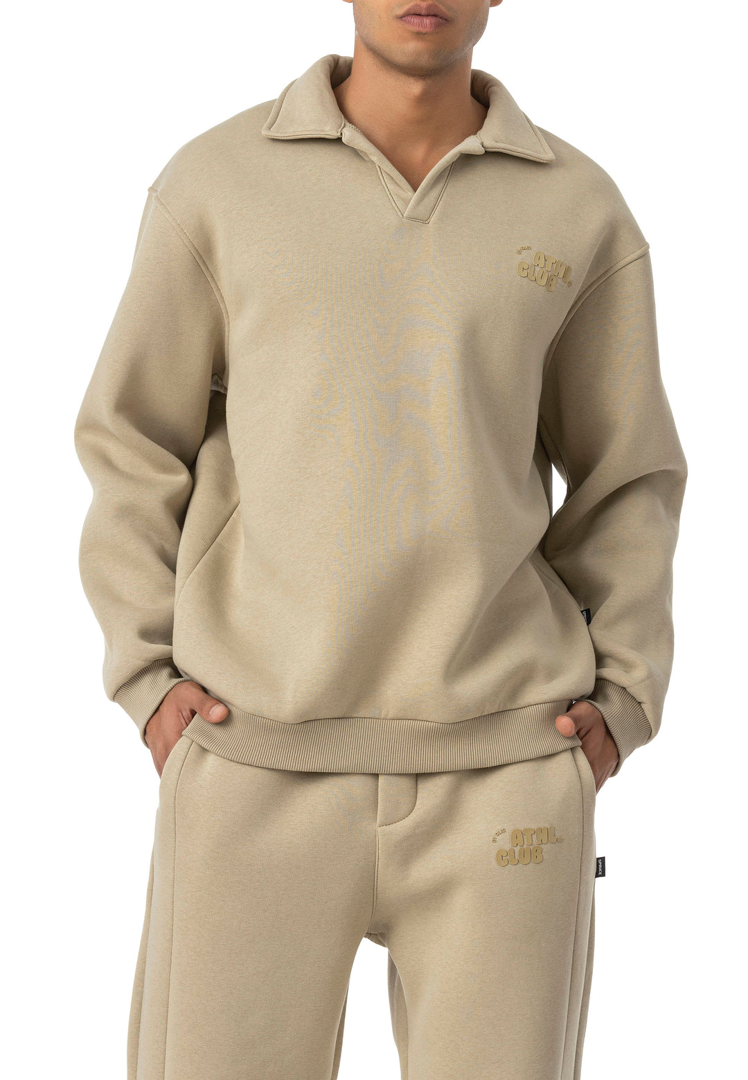 Heavy Tracksuit Wide Fit Polo