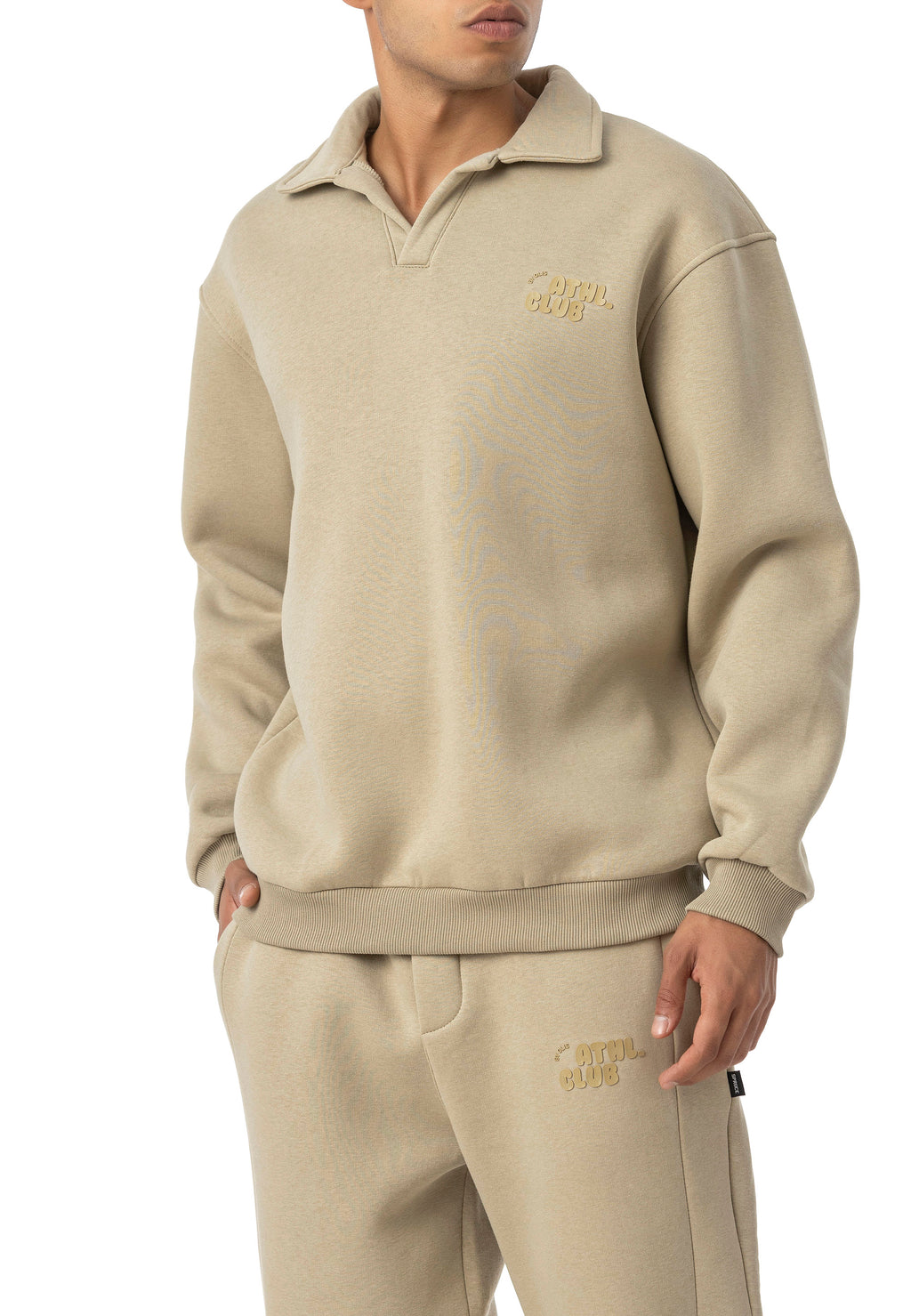 Heavy Tracksuit Wide Fit Polo