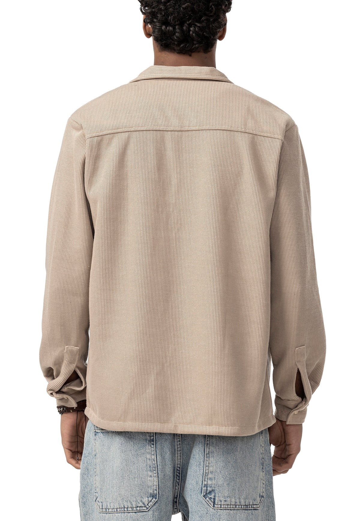 Cord Strickhemd