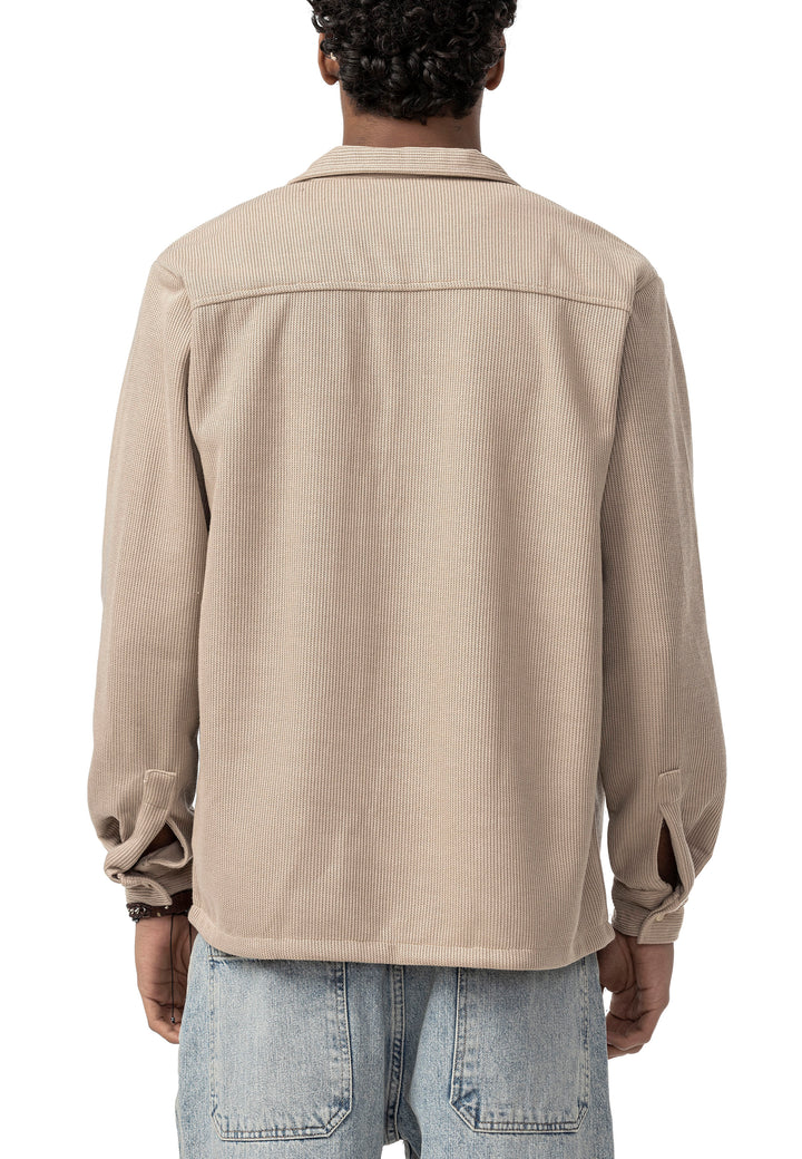 Cord Strickhemd