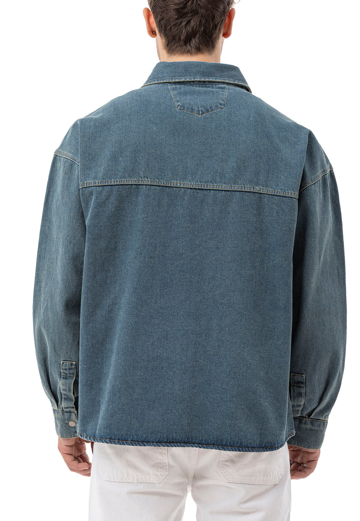 Heavy Oversized Jeanshemd