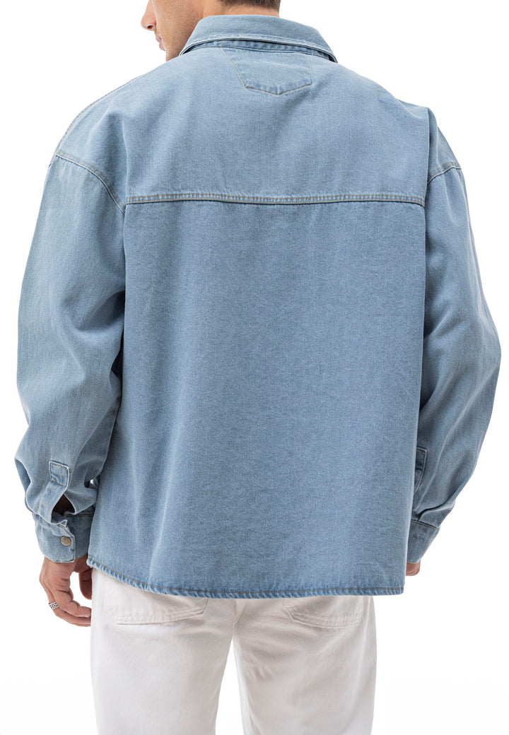 Heavy Oversized Jeanshemd