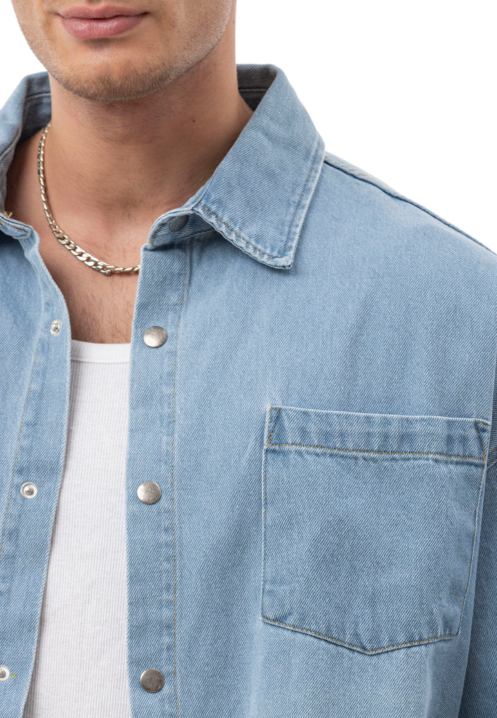 Heavy Oversized Jeanshemd