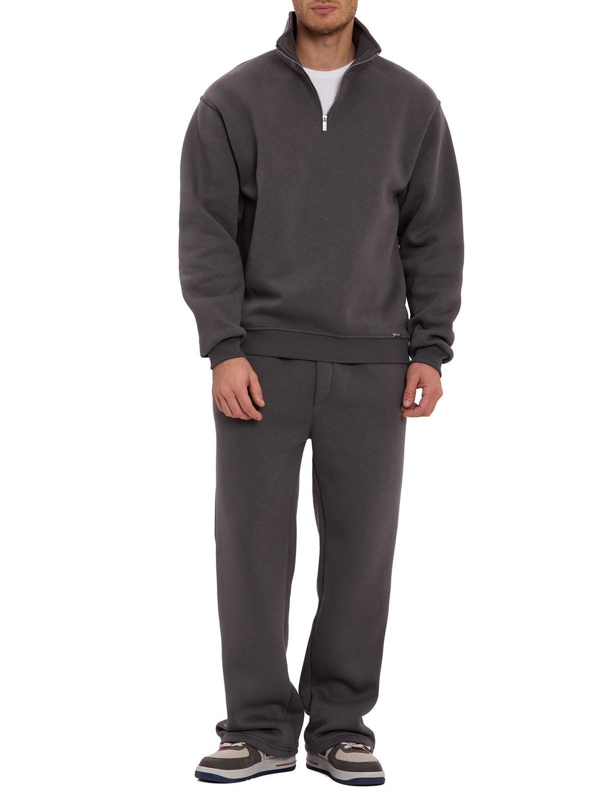 Heavy Tracksuit Wide Fit Zip