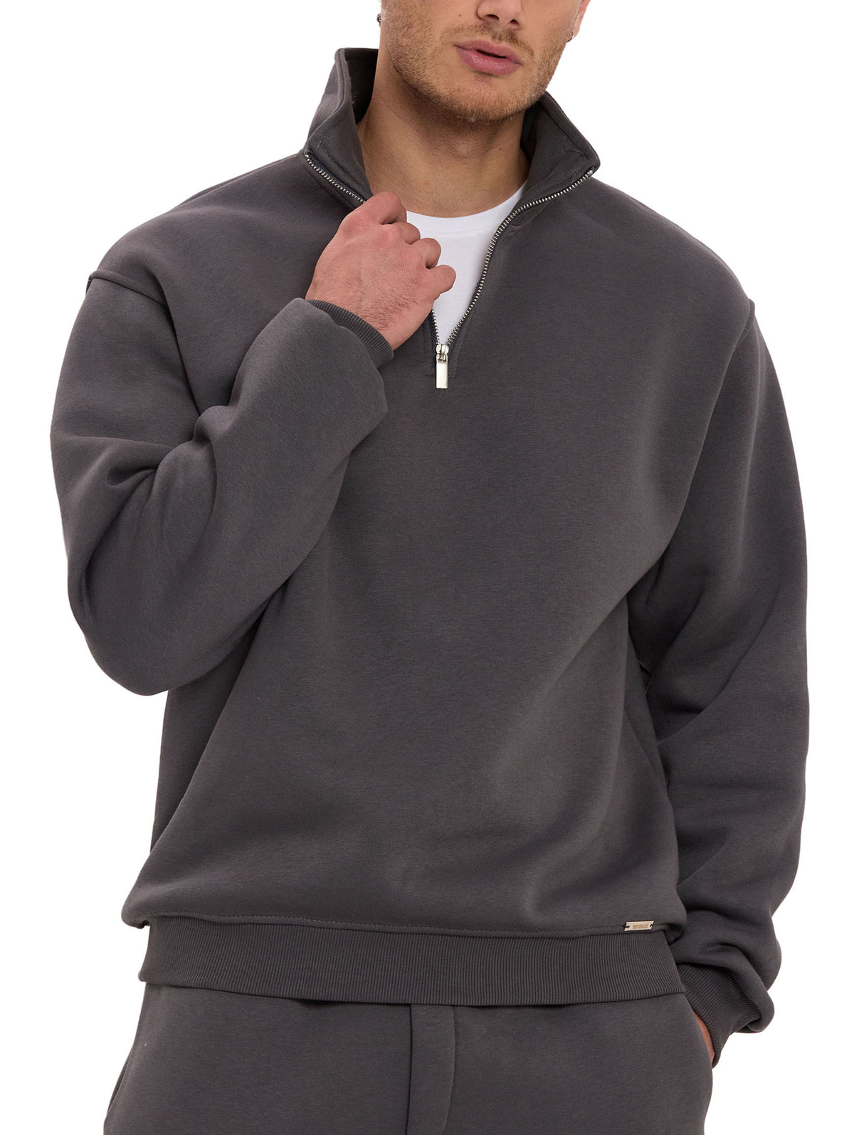 Heavy Tracksuit Wide Fit Zip