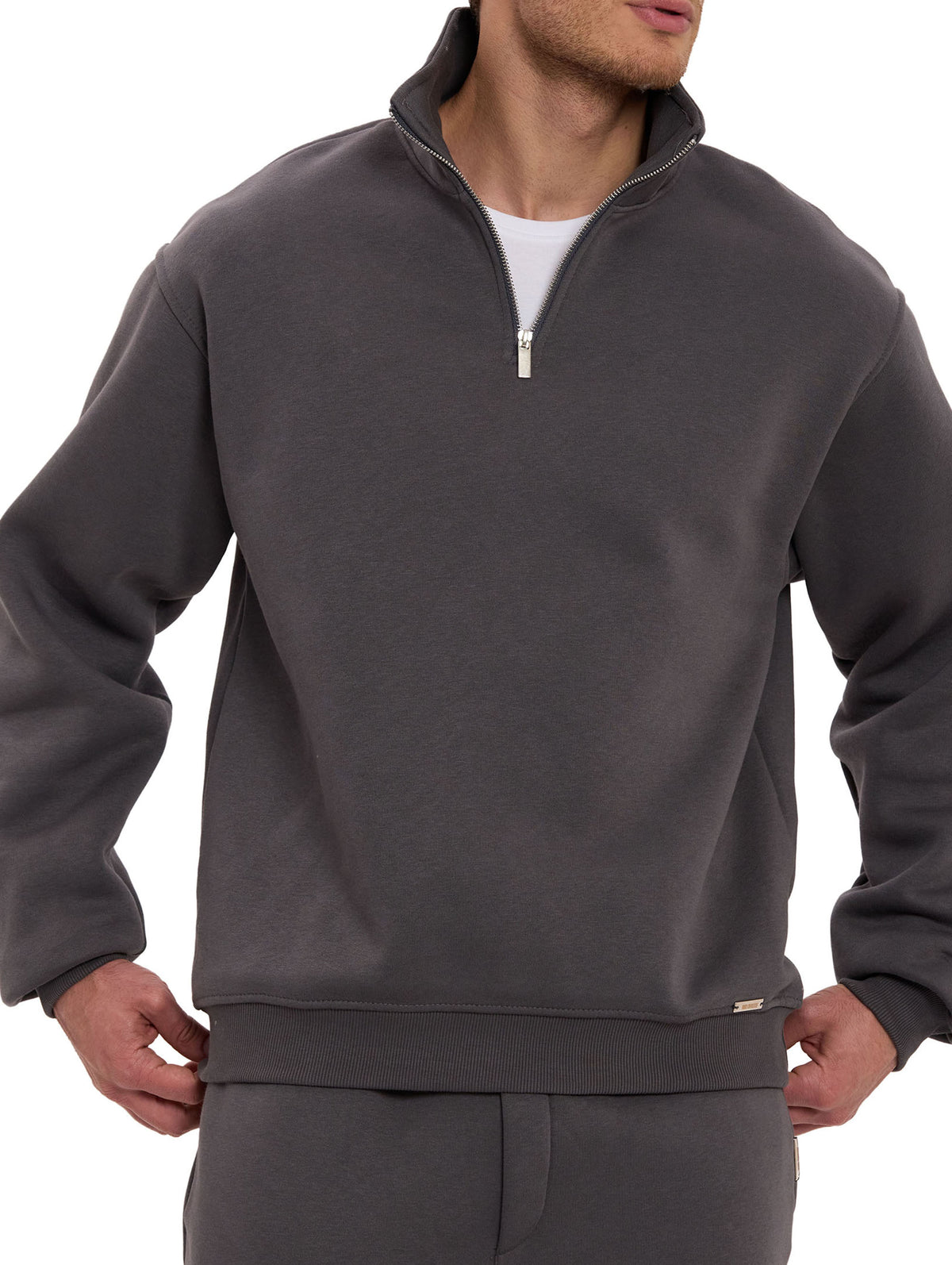 Heavy Tracksuit Wide Fit Zip
