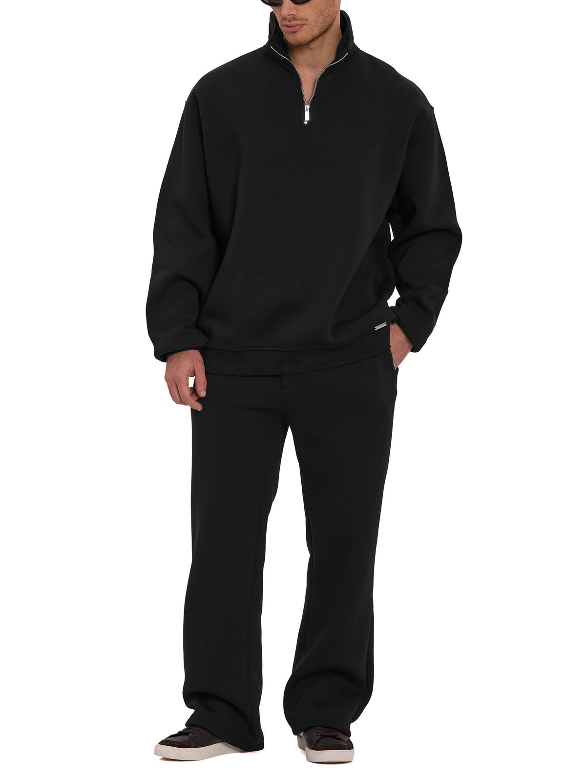 Heavy Tracksuit Wide Fit Zip