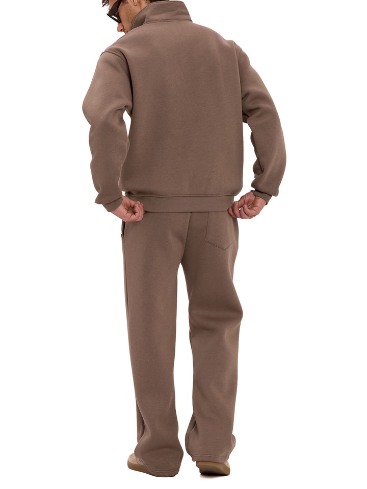 Heavy Tracksuit Wide Fit Zip