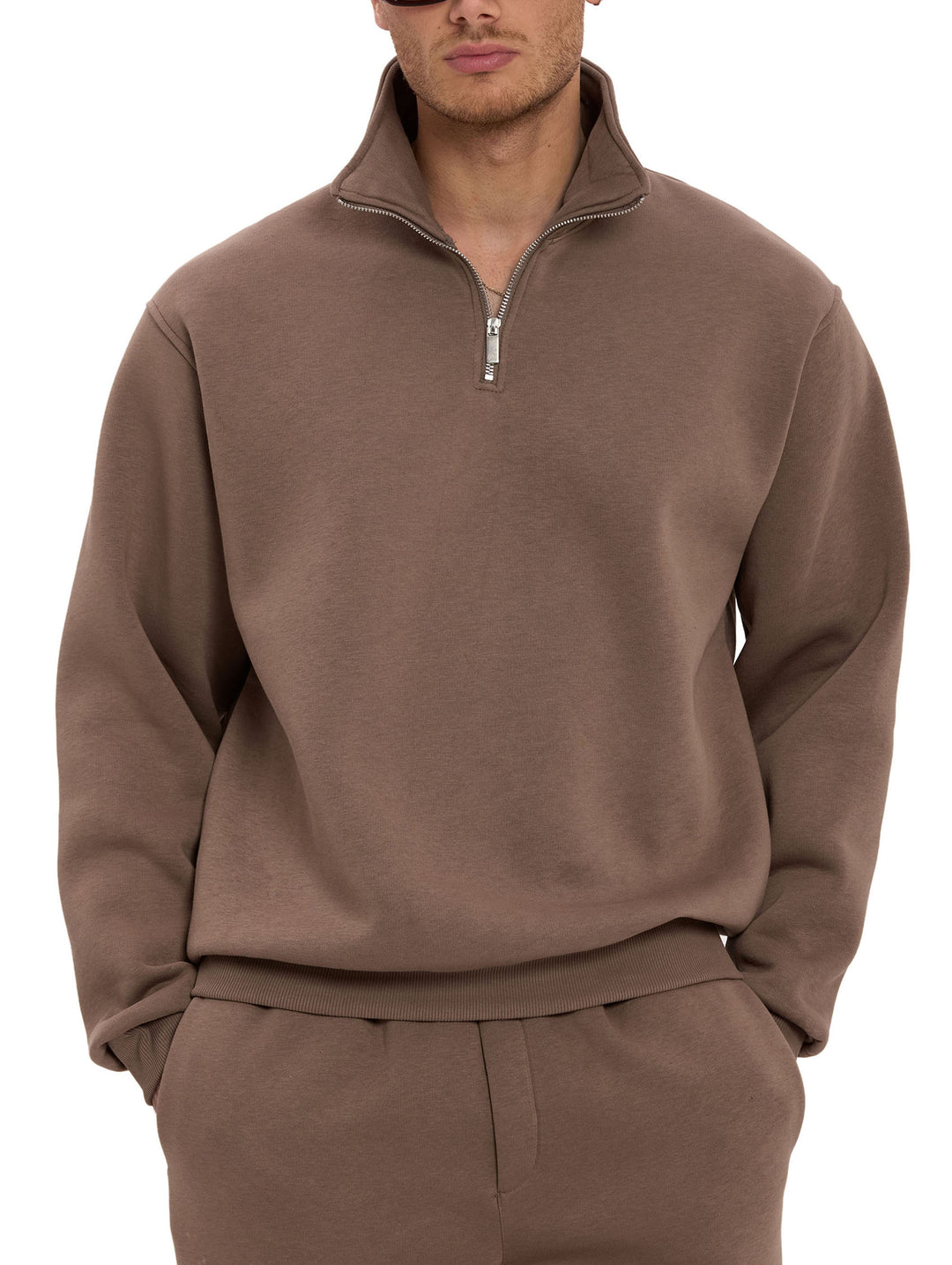 Heavy Tracksuit Wide Fit Zip