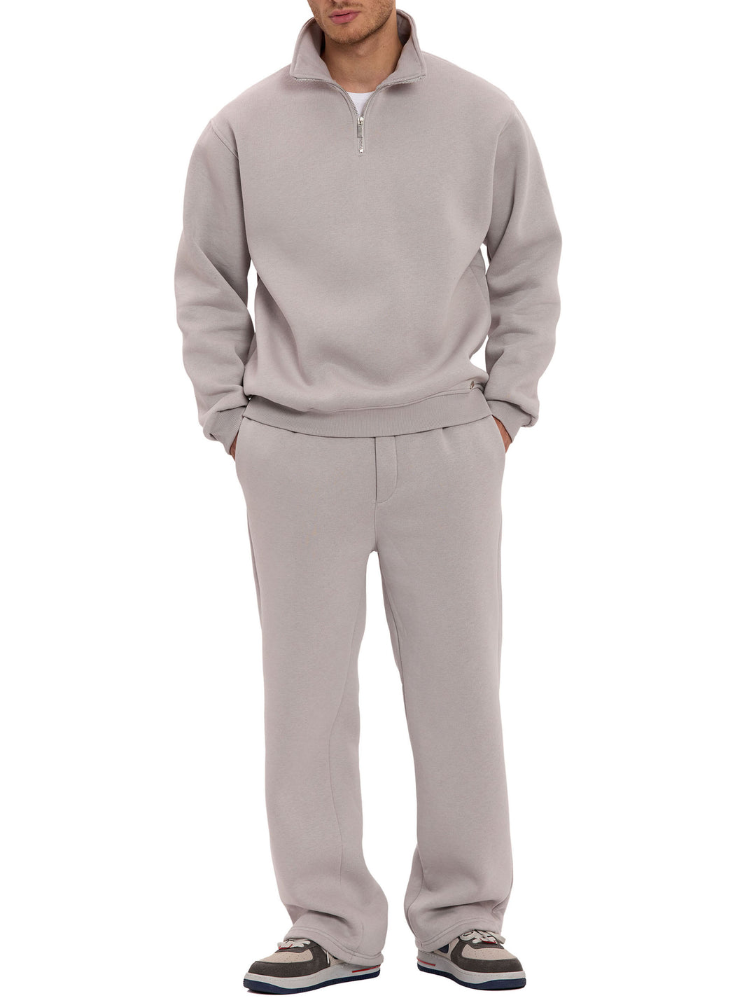 Heavy Tracksuit Wide Fit Zip