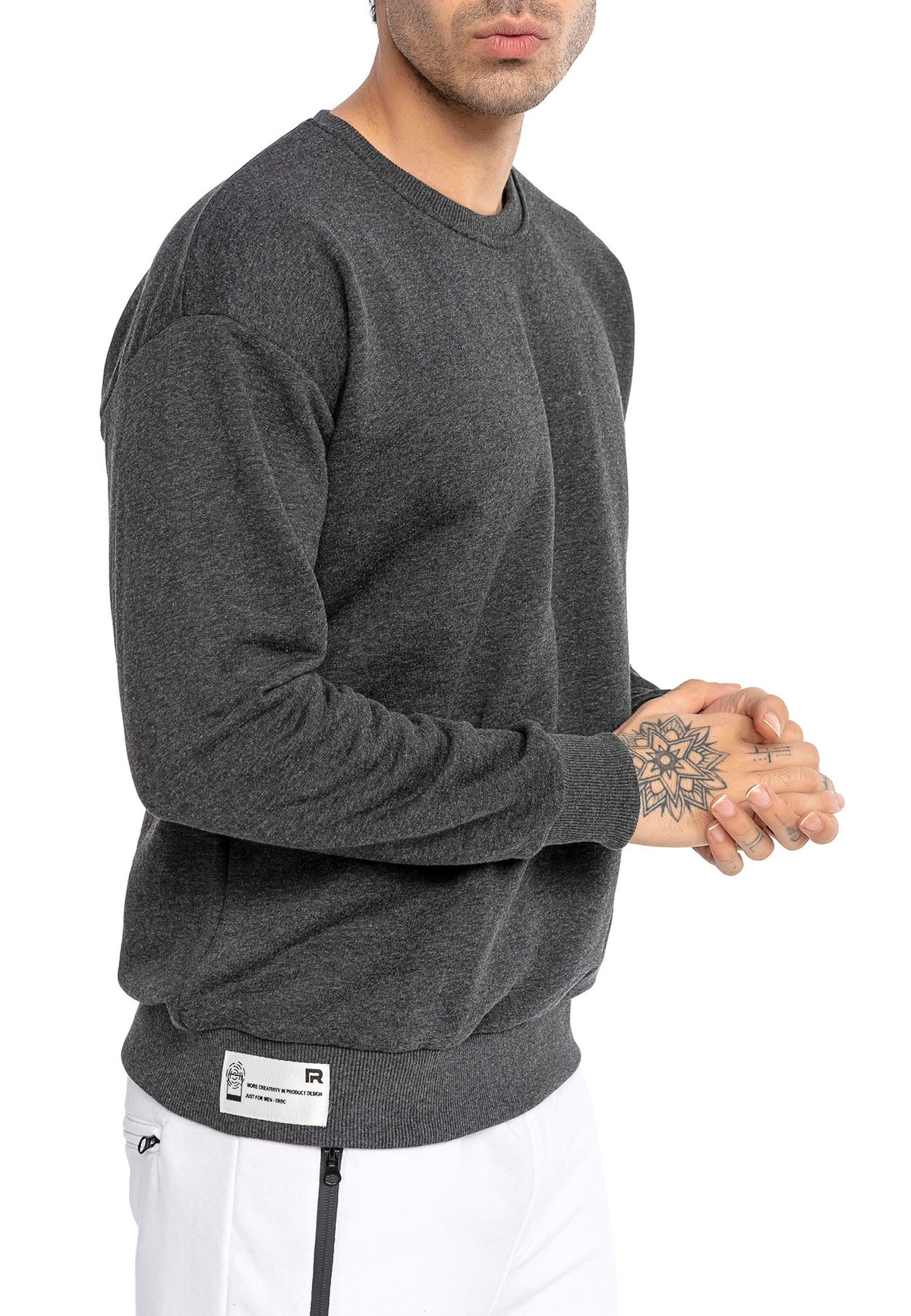 Oversized 3 Faden Sweatshirt