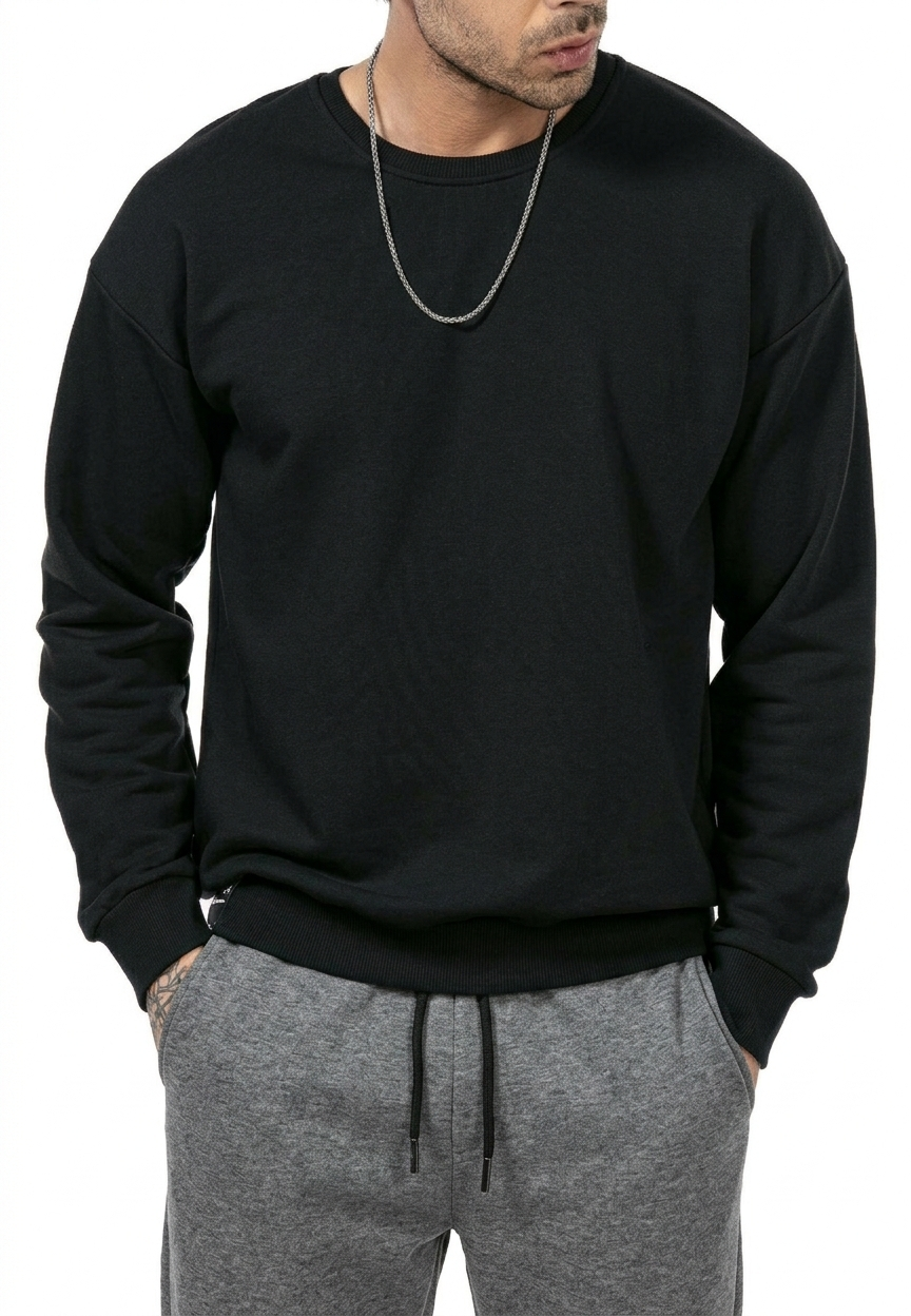 Oversized 3 Faden Sweatshirt