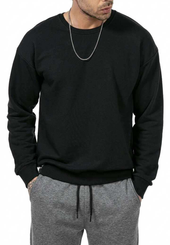 Oversized 3 Faden Sweatshirt