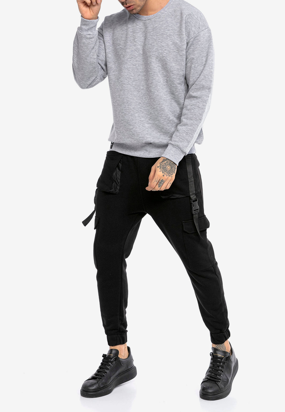 Oversized 3 Faden Sweatshirt