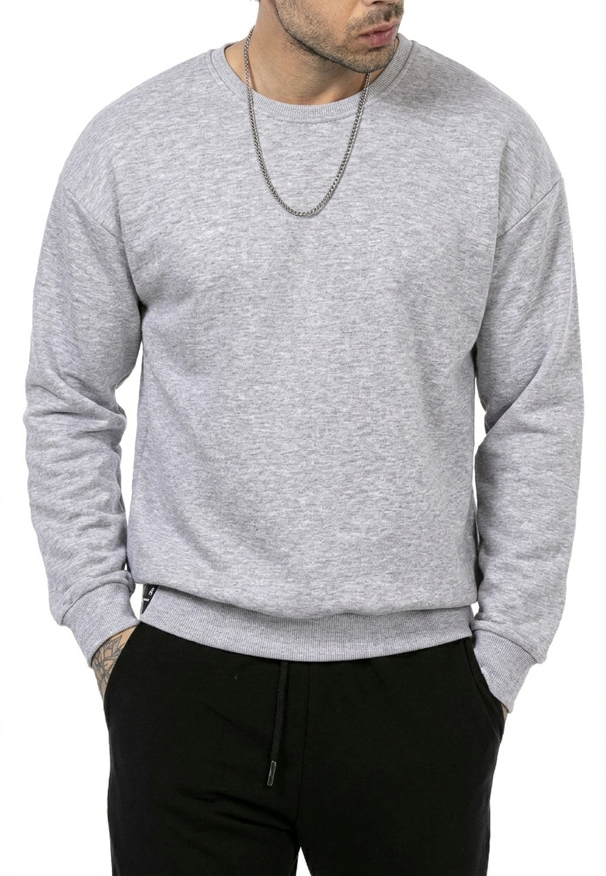 Oversized 3 Faden Sweatshirt