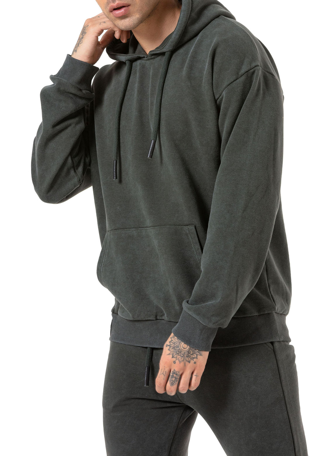 Ausgewaschener Oversized Hoodie