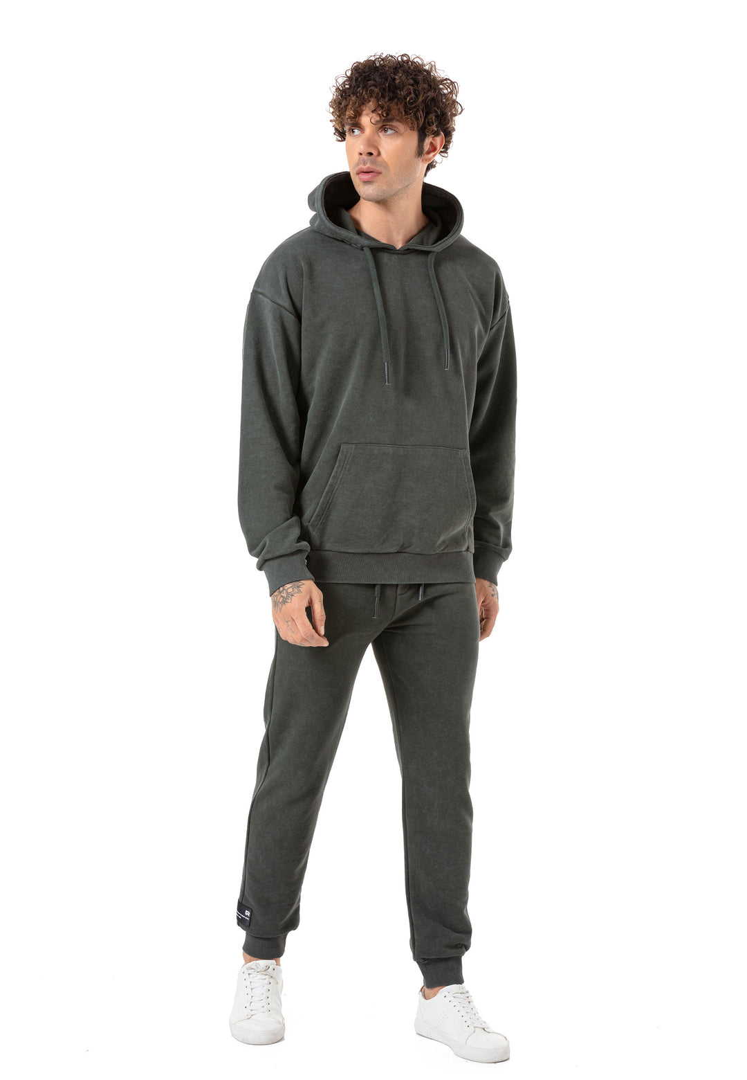 Ausgewaschener Oversized Hoodie