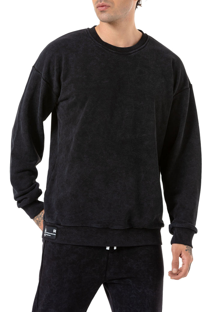 Ausgewaschenes Oversized Sweatshirt