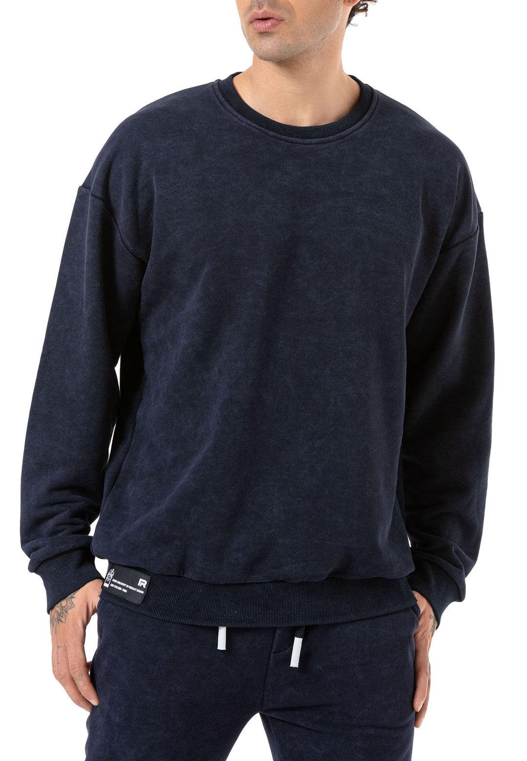 Ausgewaschenes Oversized Sweatshirt