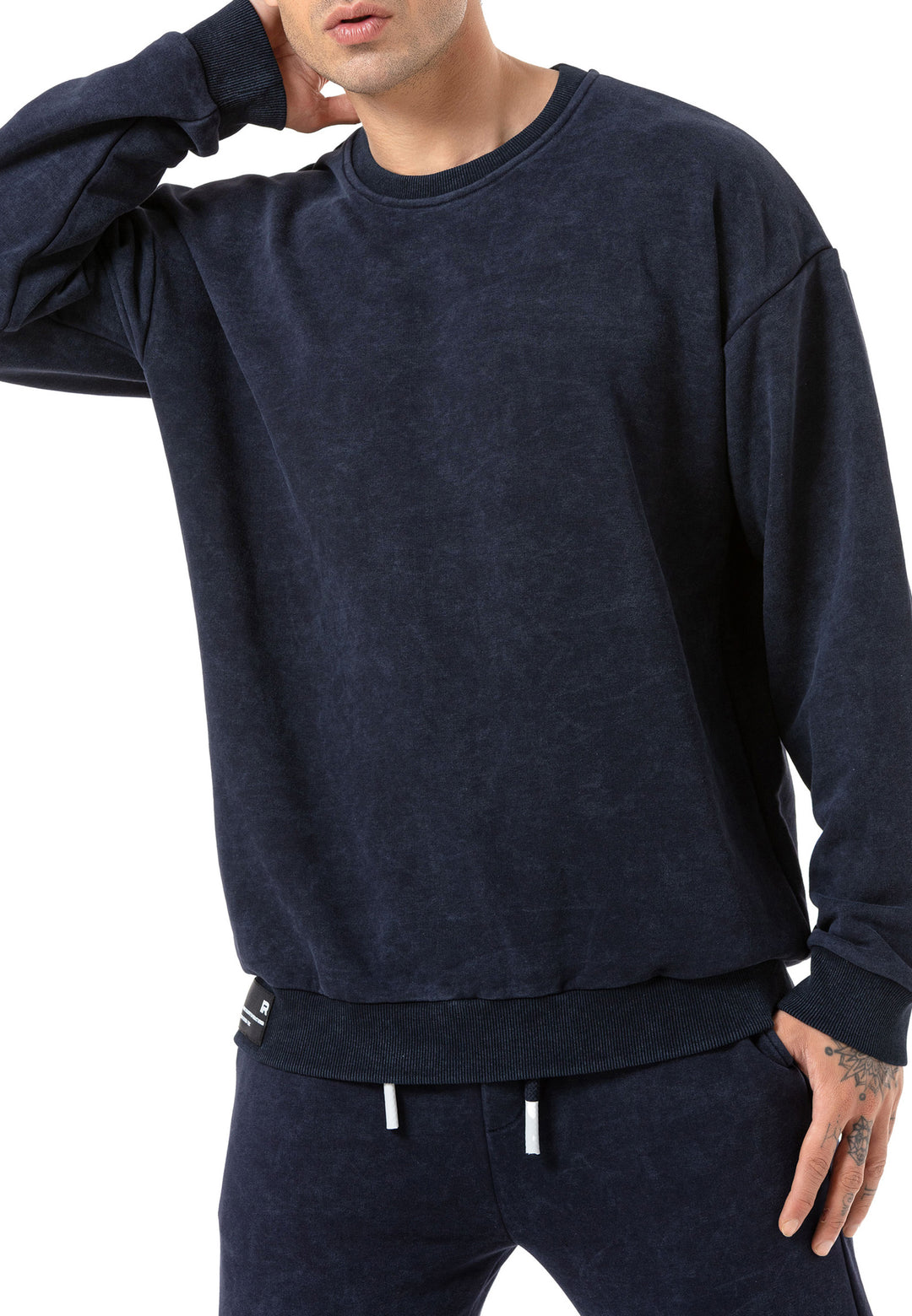 Ausgewaschenes Oversized Sweatshirt