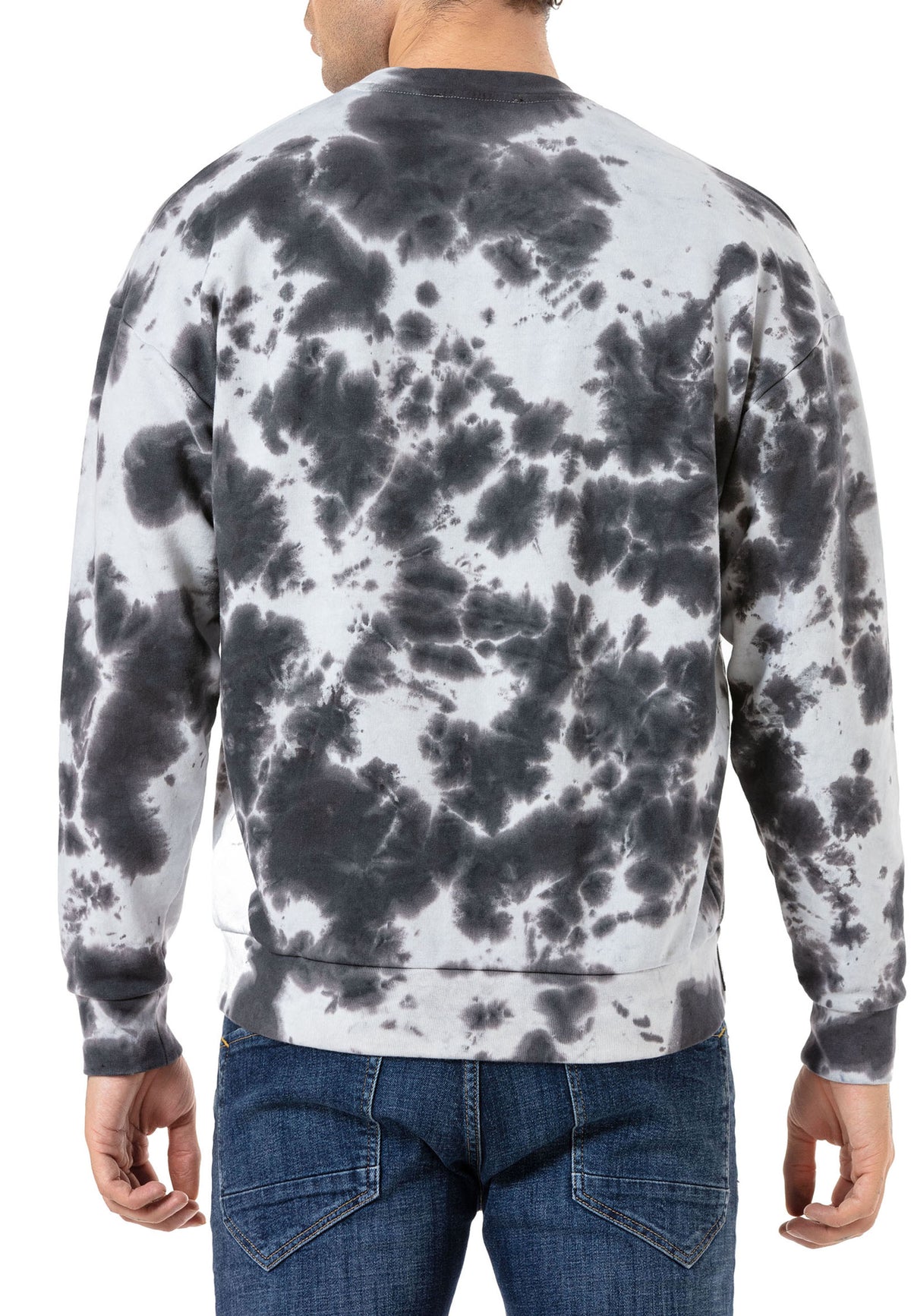Oversized Batik Sweatshirt