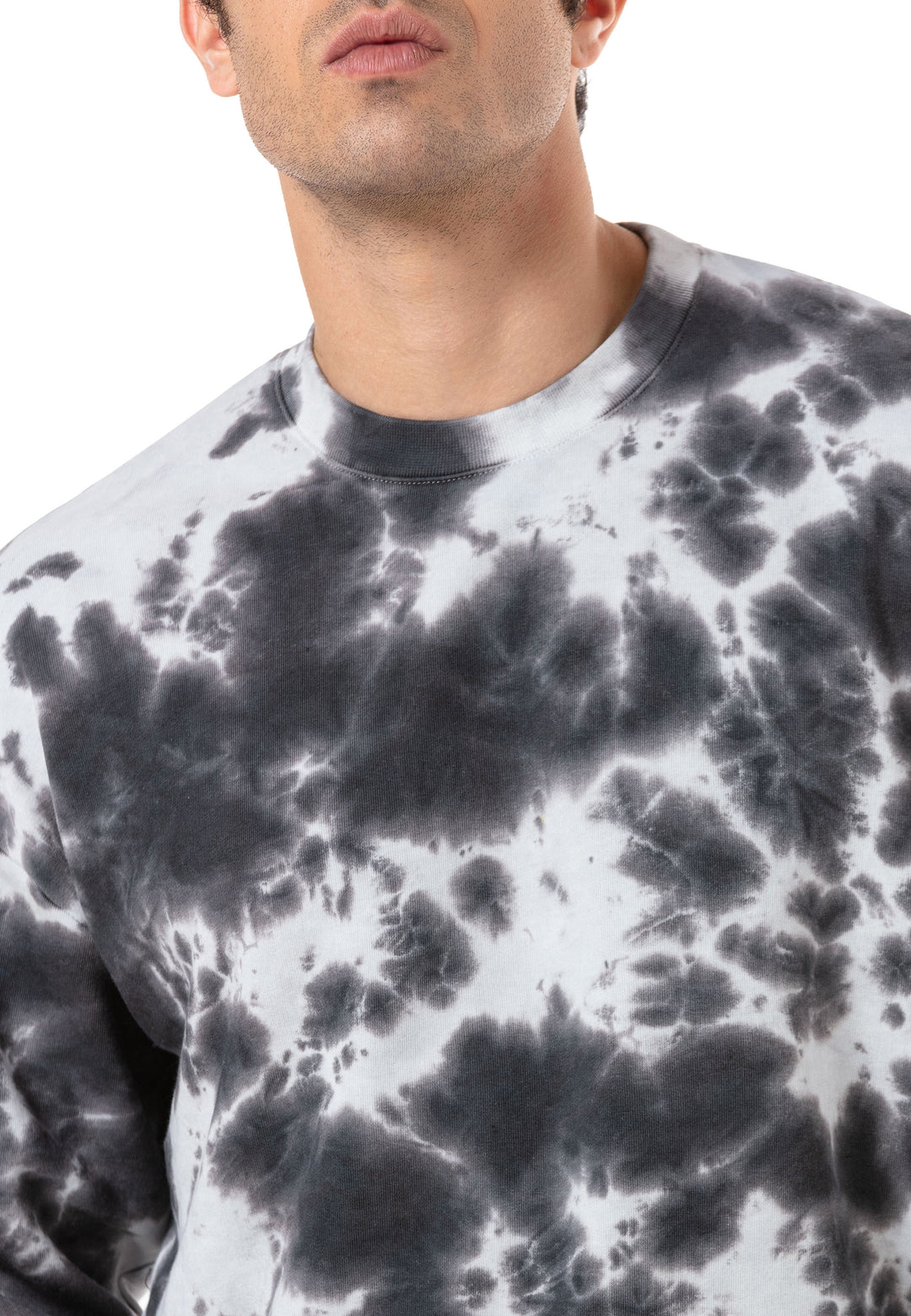 Oversized Batik Sweatshirt