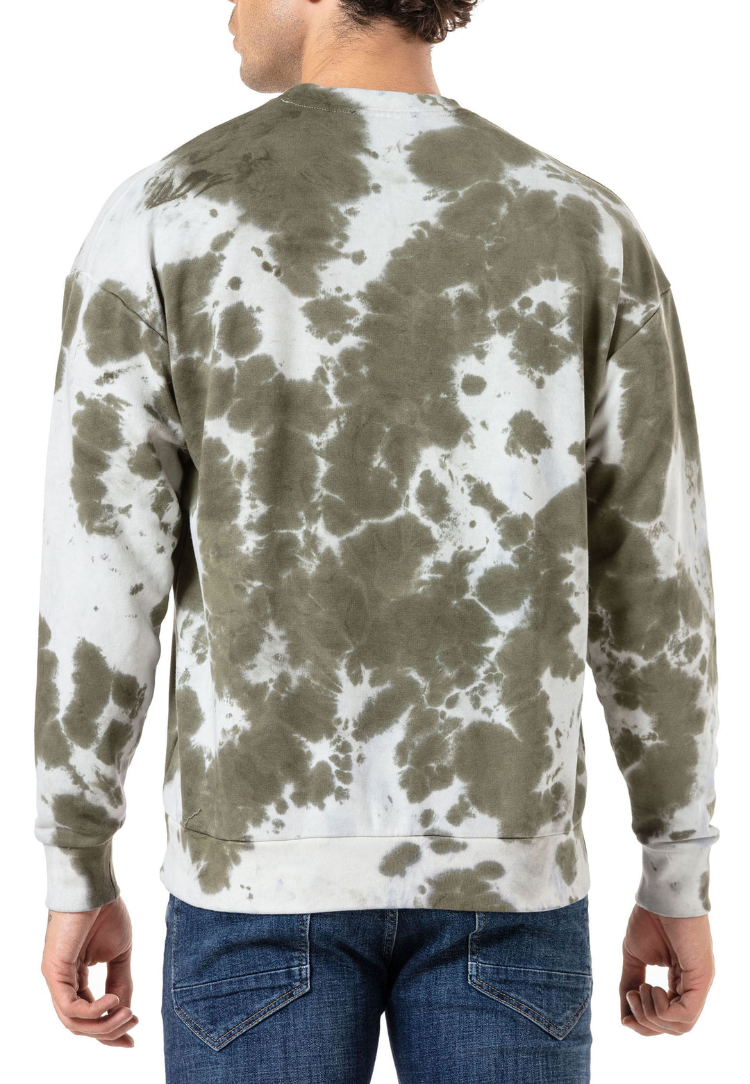 Oversized Batik Sweatshirt