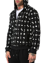 Printed 3 Garn Tracksuit