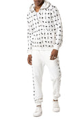 Printed 3 Garn Tracksuit