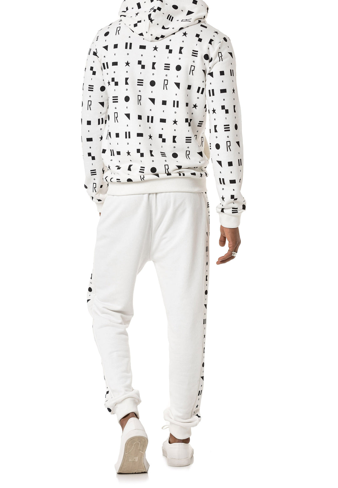 Printed 3 Garn Tracksuit