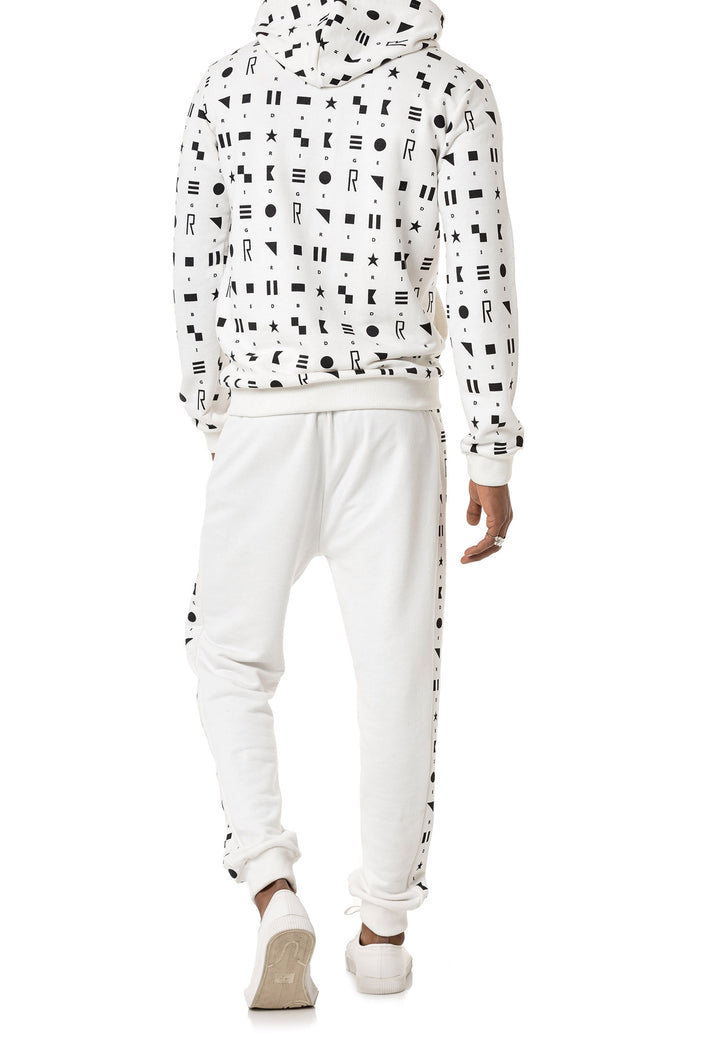 Printed 3 Garn Tracksuit