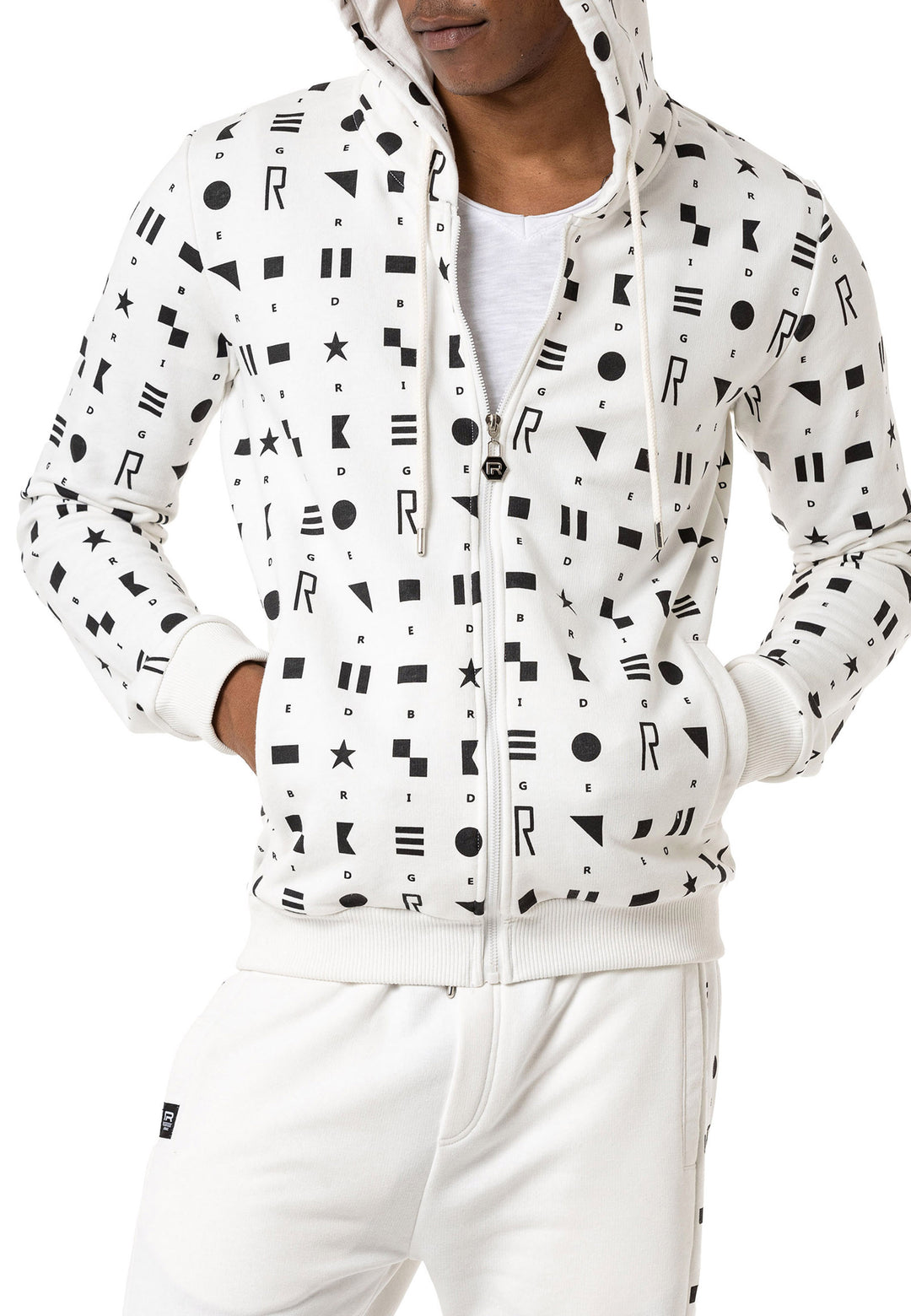 Printed 3 Garn Tracksuit
