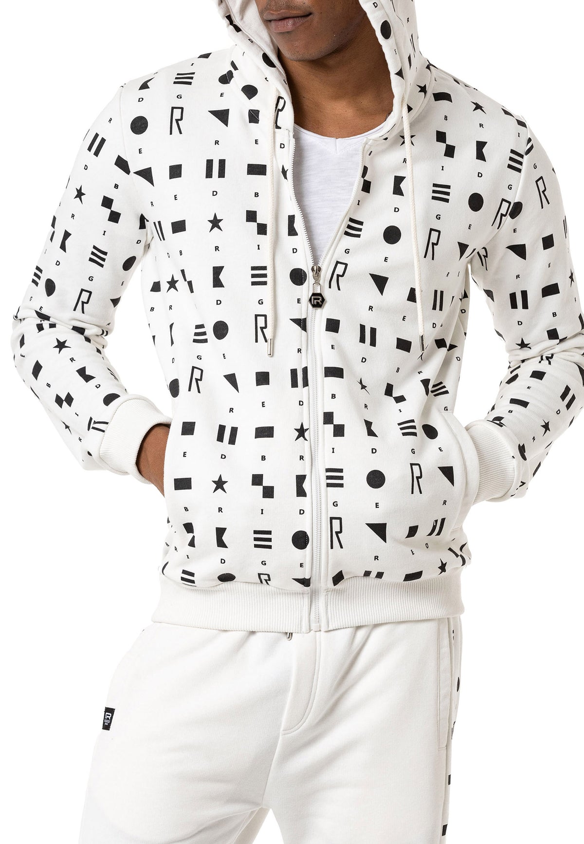 Printed 3 Garn Tracksuit