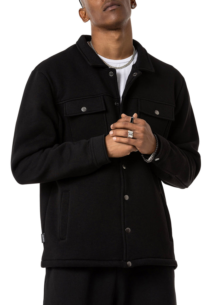Hemdlook Sweatjacke