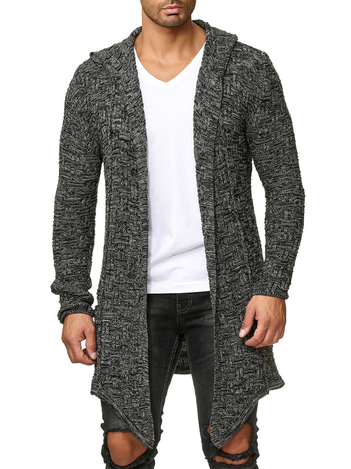 Langer Grobstrick Cardigan