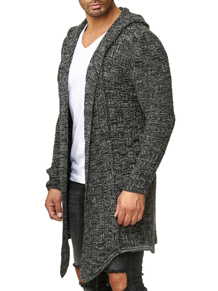 Langer Grobstrick Cardigan