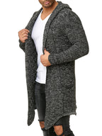 Langer Grobstrick Cardigan