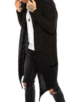 Langer Grobstrick Cardigan