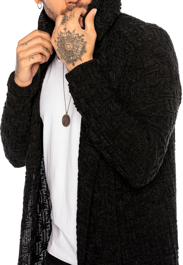 Langer Grobstrick Cardigan