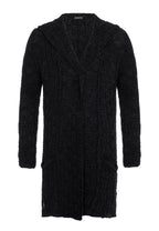 Langer Grobstrick Cardigan