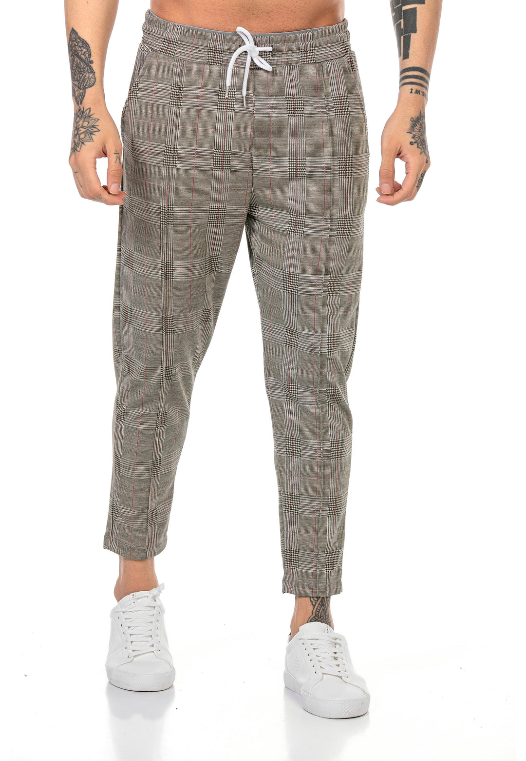 Chino Hose - kariert