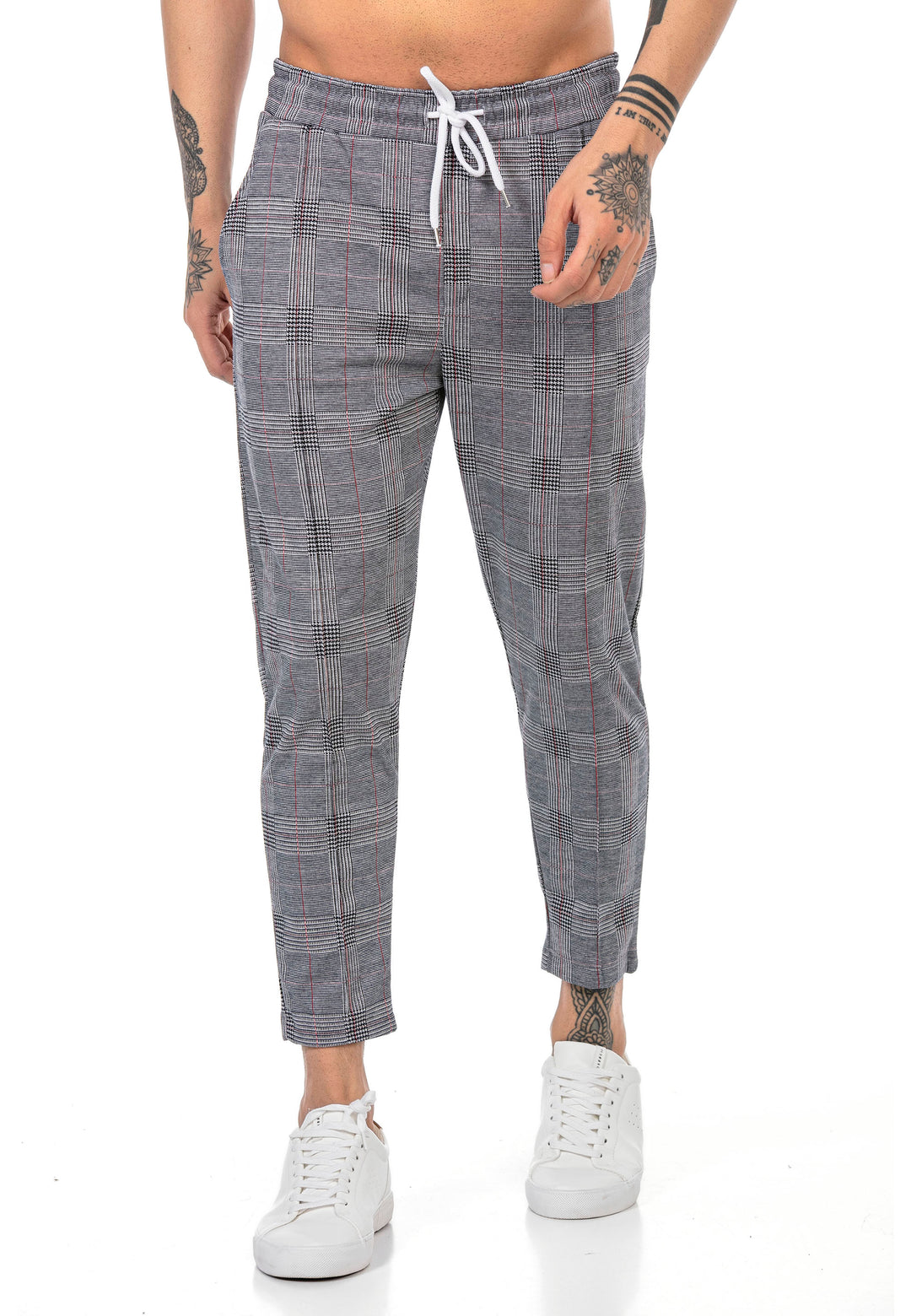 Chino Hose - kariert