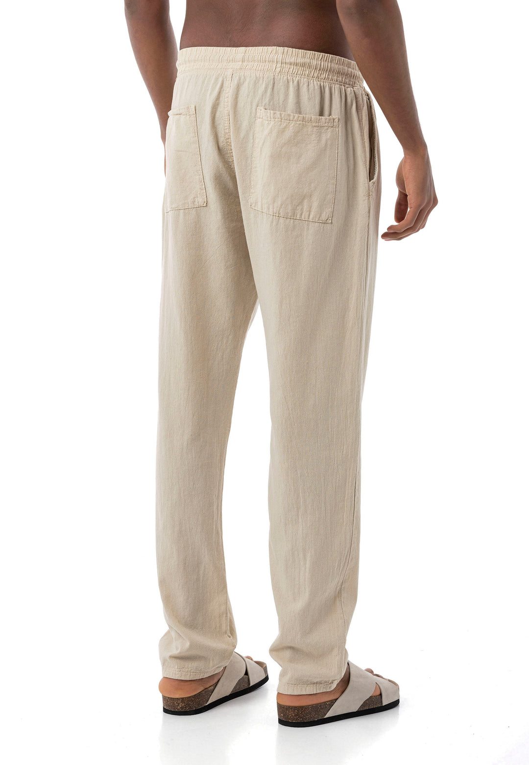 Leinen Stoff Hose